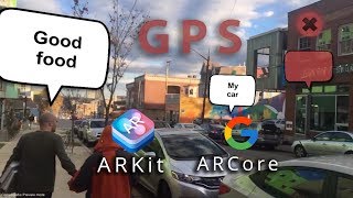 NOT An Augmented Reality Tutorial GPS AR with ARCore ARKit in Unity with Mapbox [upl. by Nahpets]