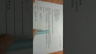 IOB New Cheque Book Form [upl. by Akcir]