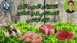 التَغذِيَة و اللحم و اللحم الاصطناعي 3 مع الدكتور فؤاد الهاشمي [upl. by Eendys673]