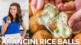 How To Make Arancini Rice Balls  Italian Classic Recipe [upl. by Anselma]