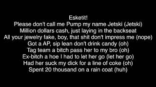 Tee Grizzley Jetski Grizzley Ft Lil Pump Lyrics [upl. by Brandwein110]