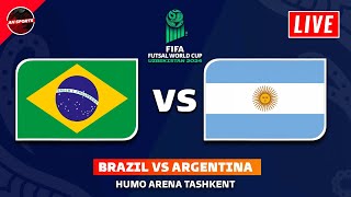 🔴 BRAZIL vs ARGENTINA  FINAL FIFA Futsal World Cup 2024 Fixtures Today Preview amp Predictions [upl. by Attenahs]