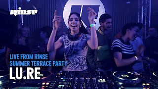 LuRe  Live from Rinse Summer Terrace Party 2024 [upl. by Hnilym]