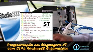 Programação em linguagem ST com CLPs Rockwell Automation [upl. by Eirahs]