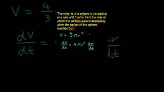 Related Rates Derivatives Chain Rule  Calculus [upl. by Lesli]