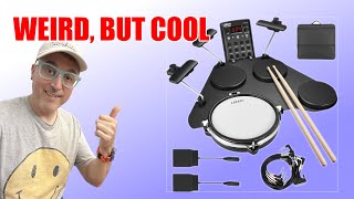 Lekato CPD1000 Portable Electronic Drum Set [upl. by Aihsem]