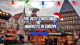 The BEST Christmas Markets in Europe Top 5 of 2023 [upl. by Cressida748]