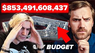 Why does the US spend so much on its military  xQc Reacts [upl. by Lema]