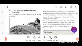 Ecologyenvironment ecosystemEcotone NicheBiomeslevels of organisation in ecologyBiosphere [upl. by Ivad]