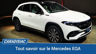 Mercedes EQA 2021  la compacte électrique de létoile est encore un SUV [upl. by Onaicul]