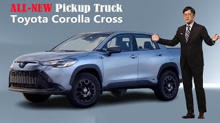 Toyota Reveals Toyota Corolla Cross Pickup Truck amp Shocks The Car World Industry [upl. by Dickerson]