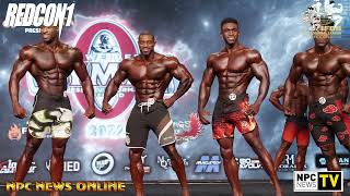 2022 IFBB Pro League Men’s Physique Olympia Saturday Prejudging Comparisons 4K Video [upl. by Annohsed]