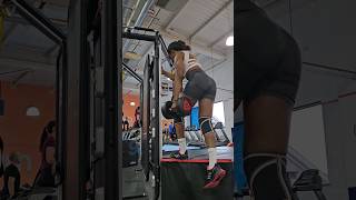 STEP UPS FOR GLUTES WITH 24KG DUMBBELL [upl. by Ellerud]