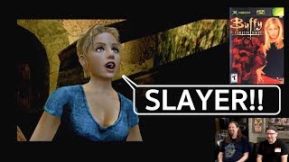 Lets Play Buffy the Vampire Slayer  XBOX w Drunken Master Paul [upl. by Altaf]