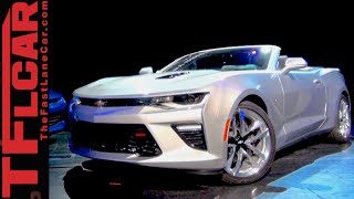 2016 Chevy Camaro Convertible The Important stuff you always Wanted to Know [upl. by Fassold]