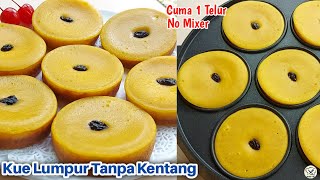 Kue Lumpur Labu Kuning Enak Dan Lembut Cuma 1 Telur Tanpa Mikser [upl. by Rory]