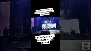 CASSPER NYOVEST  Live 🔥 Full Performance at Back to the City Festival 2024 [upl. by Oak]