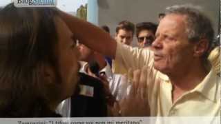 Zamparini quotI tifosi come voi non mi meritanoquot [upl. by Ellennod]