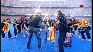 FCBarcelona  Celebració Champions 2011  Camp Nou 13 [upl. by Irrek]