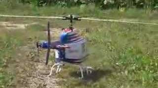 Roger Hubschmid  Vario Big Jet Ranger Starting Problems [upl. by Sammie788]