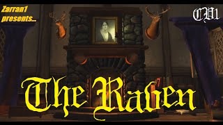 THE RAVEN VR  read by Christopher Lee  Oculus CV1 [upl. by Justinian]