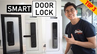 50 Smart Digital Door Locks  Which My Favorite Top 3 [upl. by Enillebyam612]