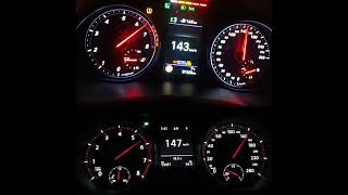 I30N VS GTI clubsport acceleration 100 a 200 automobile racing gti i30n Gticlubsport vw [upl. by Bradney193]