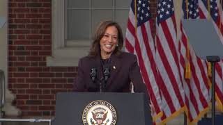 Full Kamala Harris speech gives concession to Donald Trump win amid 2024 election results [upl. by Margalo]