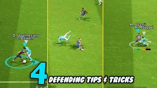 Defending Tips amp Tricks eFootball 24 🔥 [upl. by Muscolo759]