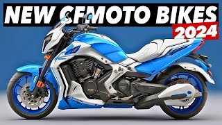 7 New CFMOTO Motorcycles For 2024 [upl. by Odnalro]