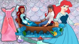 Ariel and Eric “Kiss the Girl” Disney Store Playset Review 💙🧜‍♀️ [upl. by Thurston]