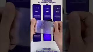 AG matte tempered glass antiglare antipurple tempered glass screen protector screen film [upl. by Bergess]