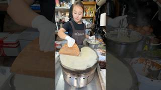 Chinese Traditional Crepe Jian Bing shortsvideo [upl. by Peirce]