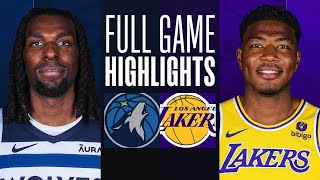 TIMBERWOLVES at LAKERS  FULL GAME HIGHLIGHTS  April 7 2024 [upl. by Adnilak]