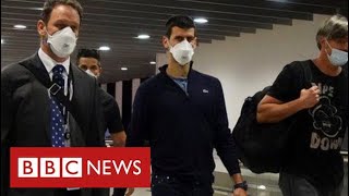 Novak Djokovic deported after losing Australia visa battle  BBC News [upl. by Hadihsar]