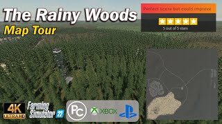 The Rainy Woods  Map Tour  Farming Simulator 22 [upl. by Asaph516]