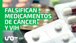 Alerta por falsificación de 3 medicamentos uno es para cáncer de mama y otro para VIH [upl. by Norrabal]