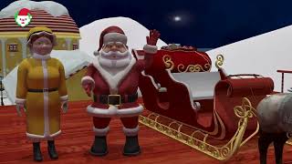 Santa leaves the North Pole 🎅🏼🎥  TrackingSanta 2023 [upl. by Kanter]