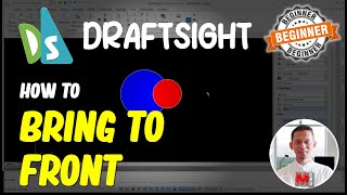 Draftsight How To Bring To Front [upl. by Eldora915]