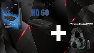 HD60 Setup and Unboxing with WIRELESS Headset Xbox One [upl. by Meris]