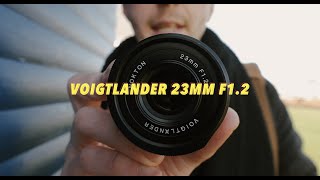 Voigtlander 23mm F12 for Fuji X Mount [upl. by Safier]