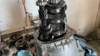 Tremec 3650 synchro replacement [upl. by Ellehcor572]