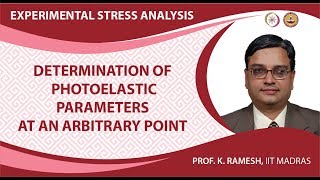 Determination of Photoelastic Parameters at an Arbitrary Point [upl. by Imogene111]