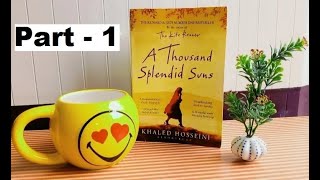 A Thousand Splendid Suns by Khaled Hosseini  Part  1 Best Book to Learn English Grammar [upl. by Eibmab850]