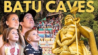 American Family Explores Batu Caves In Malaysia [upl. by Adyl]