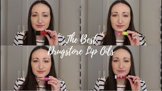 The Best Drusgtore Lip Oils  2024 [upl. by Auhs]