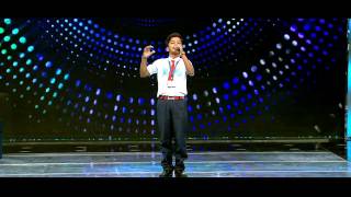 Satyajeet On SRGMP Lil Champs 2017 Canada [upl. by Tterrag]