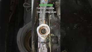 Radiator Cooling system yang meragukan car cara toyota tools how homecare 7k 5k tutorial [upl. by Ecirtam959]