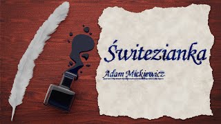 Świtezianka Adam Mickiewicz  Audiobook PL [upl. by Aynatal346]