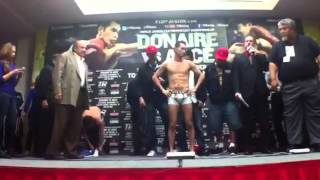 Nonito Donaire Vs Travieso Arce El Pesaje [upl. by Aer]